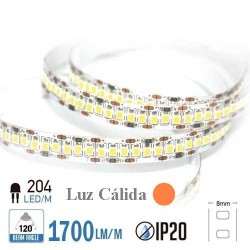 Tira Led Blanco Calido Ó Frio Con Fuente 12v 24w 2835 en Córdoba Vende